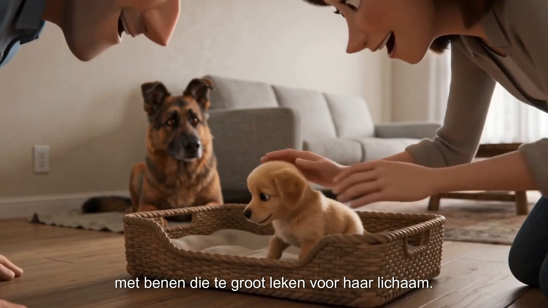 Een nieuwe pup